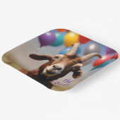 ハッピーバースデーヤギ ペーパープレート (傾斜あり)