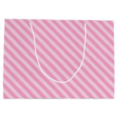 ハッピーバースデーユニコーン大抱き枕女の子 ラージペーパーバッグ (裏面)