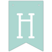 ハッピーバースデーユニコーン バンティングフラッグ (第2の旗)