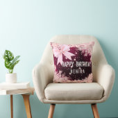 ハッピーバースデーユニークは花と弓を贈る クッション (椅子)