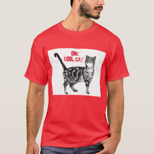 ハッピーバースデーユークールタビーキャット Tシャツ