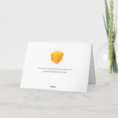 ハッピーバースデーユーモアのあるカード シーズンカード (裏面)