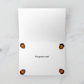 ハッピーバースデーユーモアのあるスおもしろいリス カード (内部)