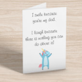 ハッピーバースデーユーモアパパ おもしろい カード