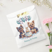 ハッピーバースデーヨークシャーテリア犬 フェイバーバッグ (封をした状態)