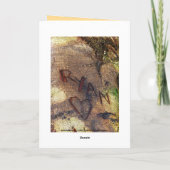 ハッピーバースデーライアンラブツリーカービングカード カード (裏面)