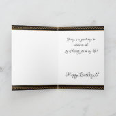 ハッピーバースデーライオンキングブラッククラウン カード (内部)