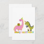 ハッピーバースデーラウル サンキューカード (正面/裏面)