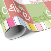 ハッピーバースデーラッピング紙おもしろいeatCAke ラッピングペーパー (ロールコーナー)