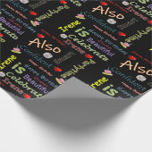 ハッピーバースデーラッピング紙アイリーン ラッピングペーパー (角)