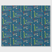 ハッピーバースデーラッピング紙アンジェリーナ ラッピングペーパー (フラット)