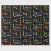 ハッピーバースデーラッピング紙エマ ラッピングペーパー (フラット)