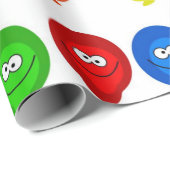 ハッピーバースデーラッピング紙カラフルバルーン ラッピングペーパー (ロールコーナー)