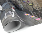 ハッピーバースデーラッピング紙パリフランス ラッピングペーパー (ロールコーナー)