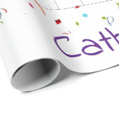 ハッピーバースデーラッピング紙2022年4月 ラッピングペーパー (ロールコーナー)