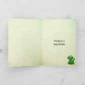 ハッピーバースデーラトルズナケ カード (内部)