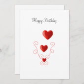 ハッピーバースデーラブハート誕生日 (正面/裏面)