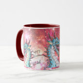 ハッピーバースデーラブユームームドラゴンマグ マグカップ (正面左)