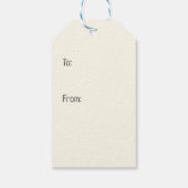 ハッピーバースデーラブラドールレトリエバードッグ ギフトタグ (裏面)