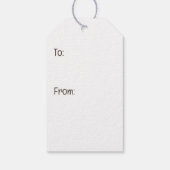 ハッピーバースデーラブラドールレトリエバードッグ ギフトタグ (裏面)