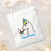 ハッピーバースデーラマフリットバッグ フェイバーバッグ (クリップ留めされた状態)