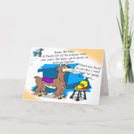 ハッピーバースデーラマ サンキューカード