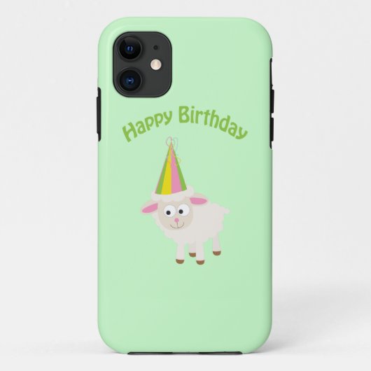 ハッピーバースデーラム Case-Mate iPhoneケース (裏面)