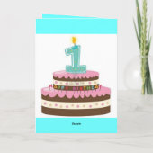 ハッピーバースデーリサイクルグリーティングカード カード (裏面)