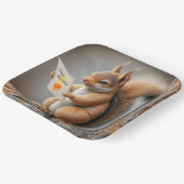 ハッピーバースデーリス ペーパープレート (傾斜あり)