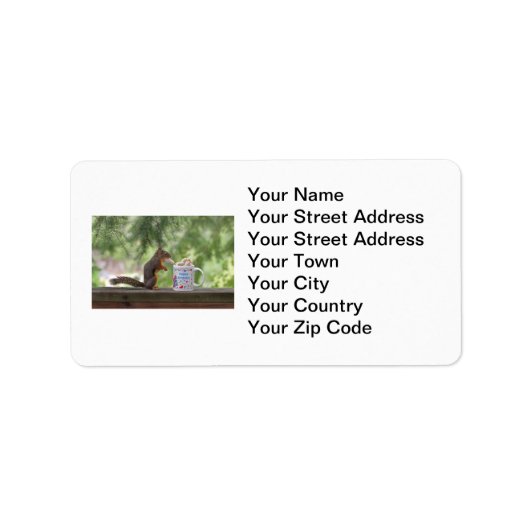 ハッピーバースデーリス ラベル (正面)