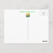 ハッピーバースデーリチャード漫画ドラゴンズポストカード ポストカード (裏面)