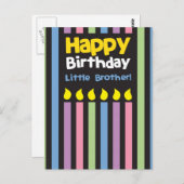 ハッピーバースデーリトルブラザーストリピー ポストカード (正面/裏面)