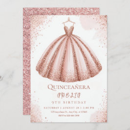 ハッピーバースデーリトルプリンセス城 招待状