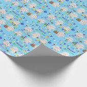 ハッピーバースデーリトルラムボーイ ラッピングペーパー (角)