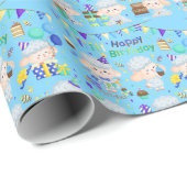ハッピーバースデーリトルラムボーイ ラッピングペーパー (ロールコーナー)
