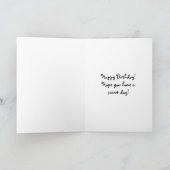 ハッピーバースデーリリーオブザバレーメイ誕生花 カード (内部)