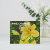 ハッピーバースデーリリー ポストカード (スタンド正面)