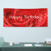 ハッピーバースデールビーレッドローズ 横断幕 (トレードショー)