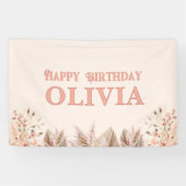 ハッピーバースデーレインボーガール 横断幕 (横)