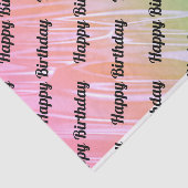 ハッピーバースデーレインボーホログラムティッシュペーパー 薄葉紙 (詳細)