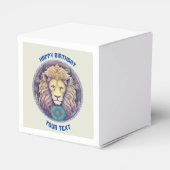 ハッピーバースデーレオ〔占星術の〕十二宮図標識 フェイバーボックス (裏面サイド)