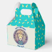 ハッピーバースデーレオ〔占星術の〕十二宮図標識 フェイバーボックス (裏面)