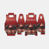 ハッピーバースデーレッドレースカー フェイバーボックス (折り畳みなし)
