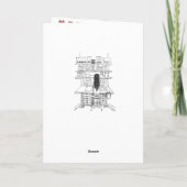 ハッピーバースデーレディ カード (裏面)