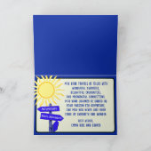 ハッピーバースデーレトロキャンパーRVトラベル カード (内部)