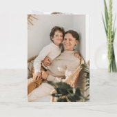 ハッピーバースデーレトロスクリプト3写真 カード (裏面)