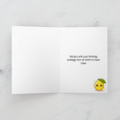 ハッピーバースデーレモンあなたはザゼスト カード (内部)