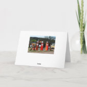 ハッピーバースデーレースカーユーモア カード (裏面)