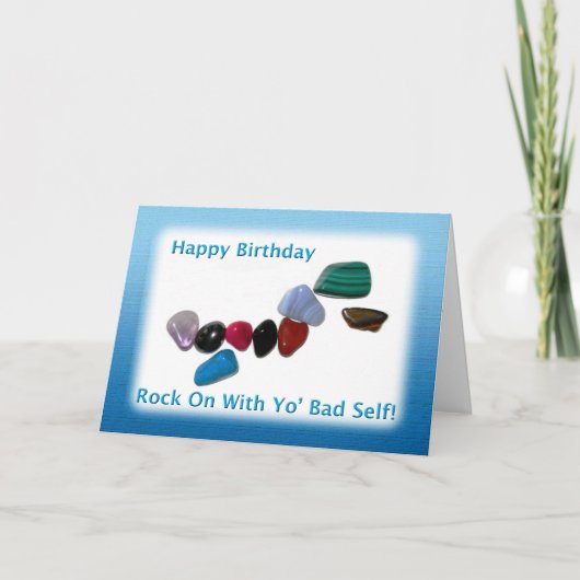 ハッピーバースデーロック カード (正面)