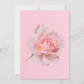 ハッピーバースデーロマンチック招待状 招待状 (裏面)